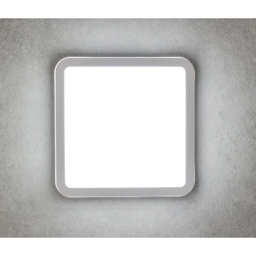 LED-ulkokattovalaisin BENO LED/12/18W/230V 3000/3500/4000K IP65 valkoinen kulmikas