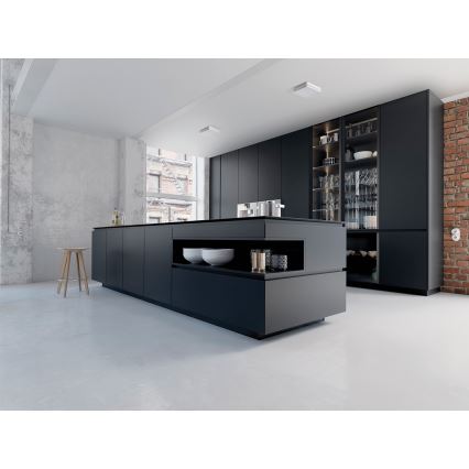 LED-ulkokattovalaisin liiketunnistimella BENO LED/24/30W/230V 3000/3500/4000K IP65 valkoinen kulmikas