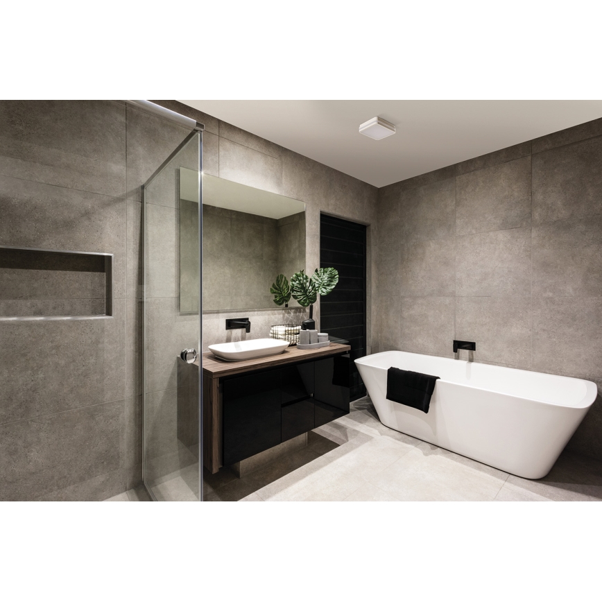 LED-ulkokattovalaisin BENO LED/24/30W/230V 3000/3500/4000K IP65 valkoinen kulmikas