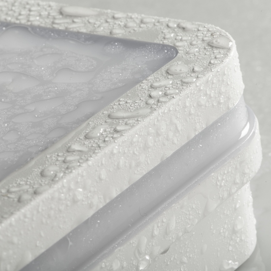 LED-ulkokattovalaisin BENO LED/24/30W/230V 3000/3500/4000K IP65 valkoinen kulmikas