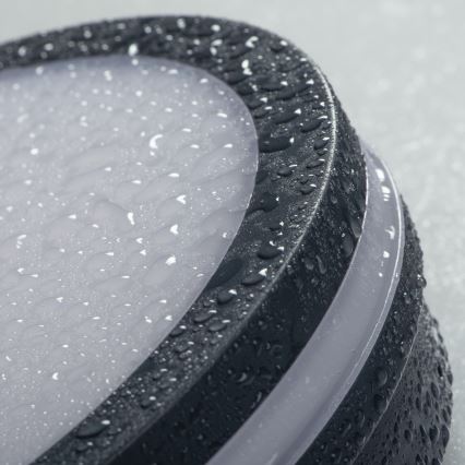 LED-ulkokattovalaisin BENO LED/24/30W/230V 3000/3500/4000K IP65 antrasiitti pyöreä