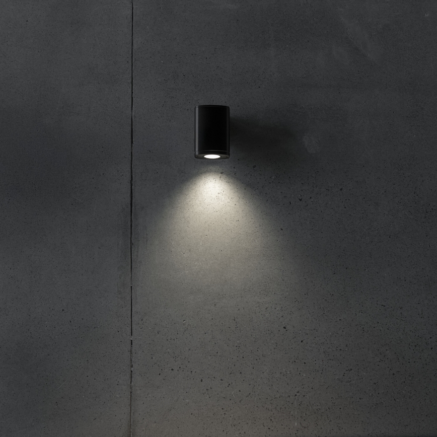 Ulkoseinävalaisin ZEVI 1xGU10/10W/230V IP54 antrasiitti