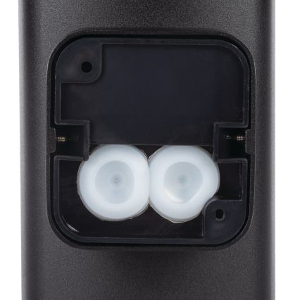 Ulkoseinävalaisin ZEVI 1xGU10/10W/230V IP54 antrasiitti