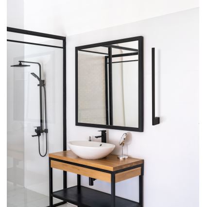 LED Ulkoseinävalaisin YALTE LED/8W/230V 3000K IP54 musta