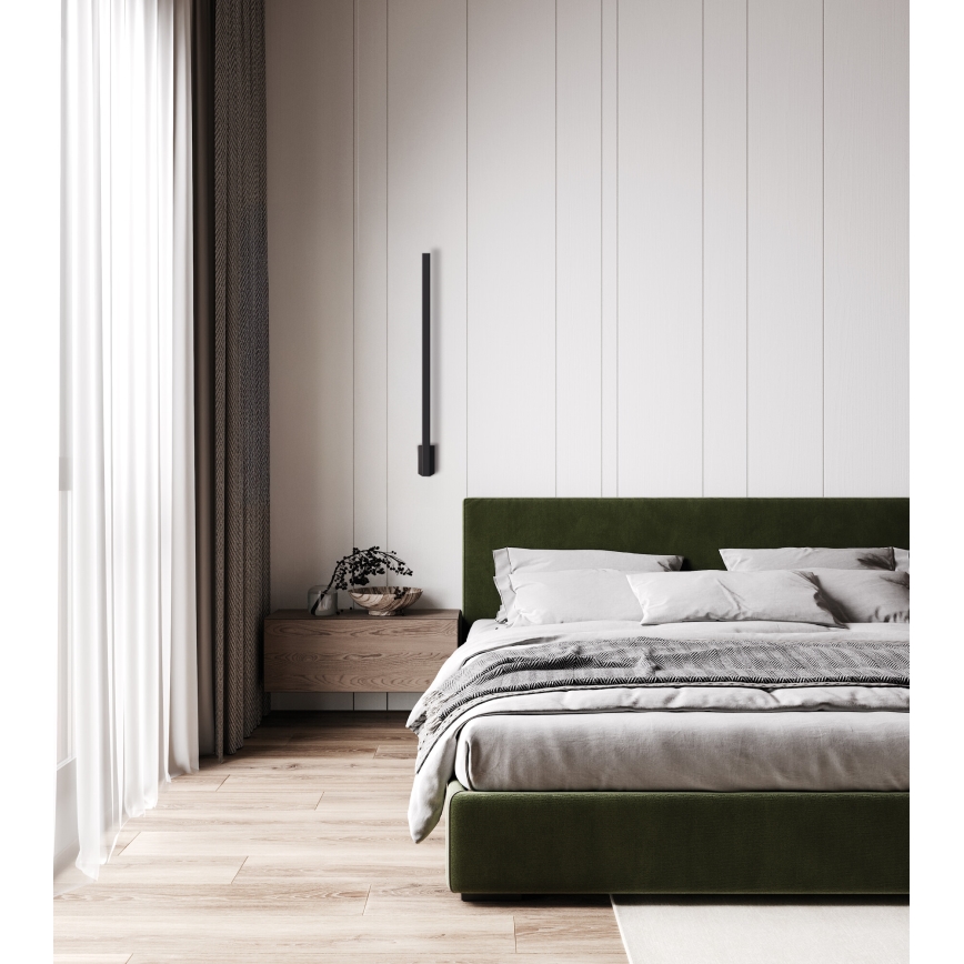 LED Ulkoseinävalaisin YALTE LED/8W/230V 3000K IP54 musta