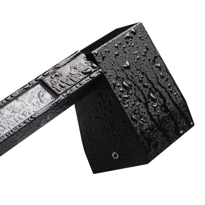 LED Ulkoseinävalaisin YALTE LED/8W/230V 3000K IP54 musta