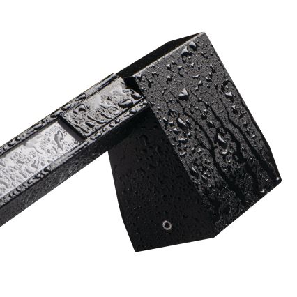 LED-ulkoseinävalaisin YALTE LED/11W/230V 3000K IP54 musta