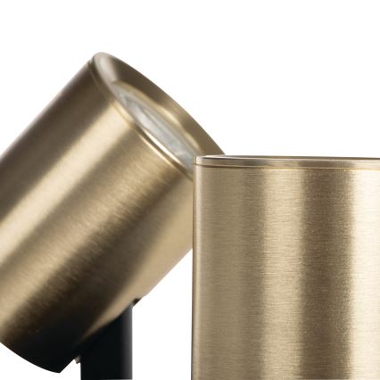 Kohdevalo LAURIN 3xGU10/10W/230V messinki/musta