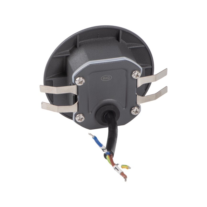LED-porrasvalaisin EXIN LED/2,5W/230V 3000K IP65 antrasiitti pyöreä