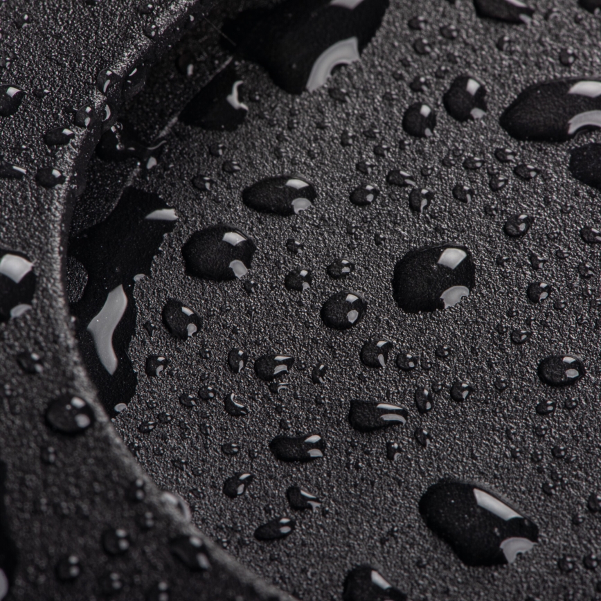 LED-porrasvalaisin liike- ja hämärätunnistimella EXIN LED/2,5W/230V 4000K IP65 musta pyöreä