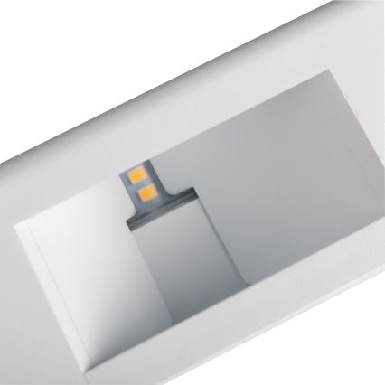 LED-ulkoseinävalaisin REFAZI LED/6W/230V IP54 valkoinen