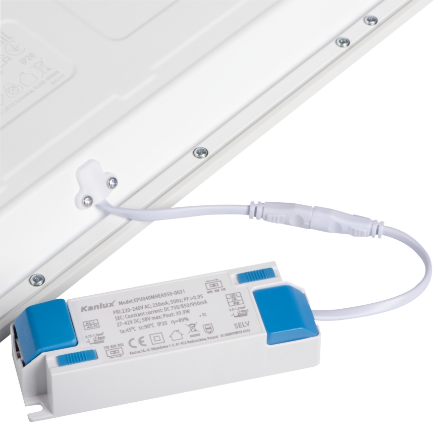 Alakattoon asennettava LED-paneeli BLINGO AIO LED/38W/230V 3000/4000/6500K 60x60 cm CRI 90