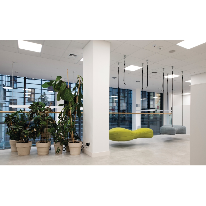 Upotettava LED-alakatto-paneeli BLINGO UAIO LED/38W/230V 3000/4000/6500K 60x60 cm CRI 90 UGR19