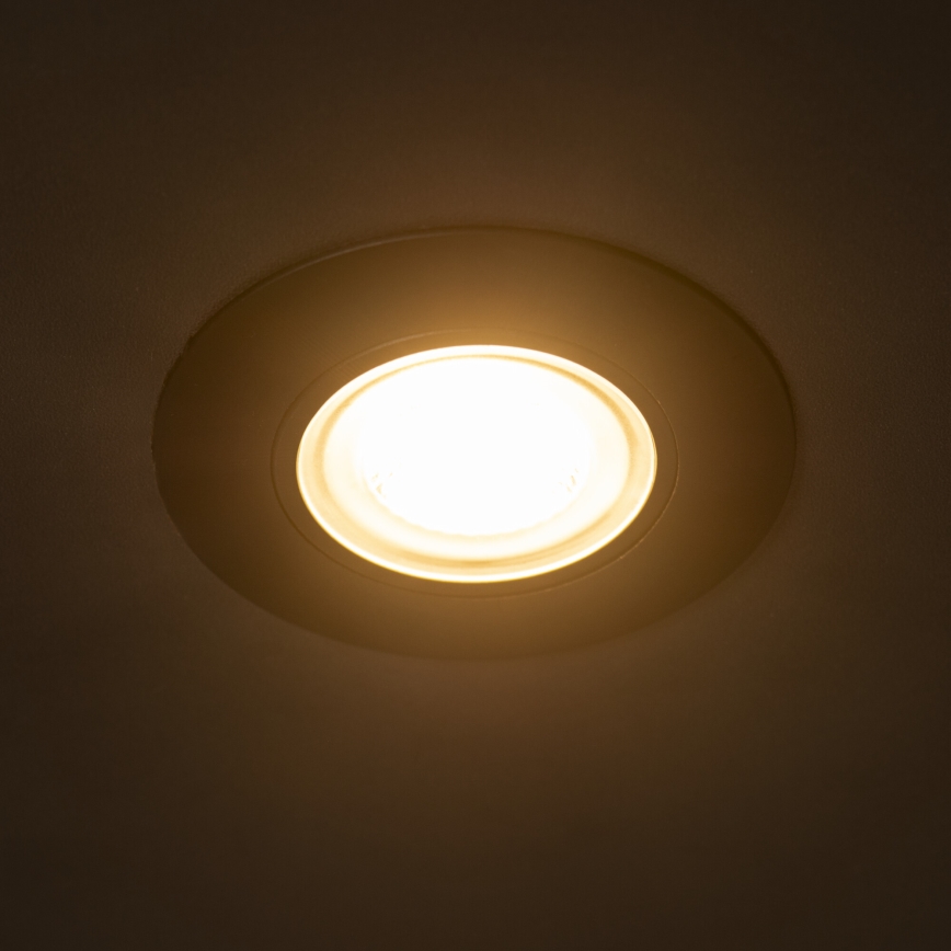 Upotettava LED-kattovalaisin FIZU LED/4W/230V 3000/4000/6500K musta