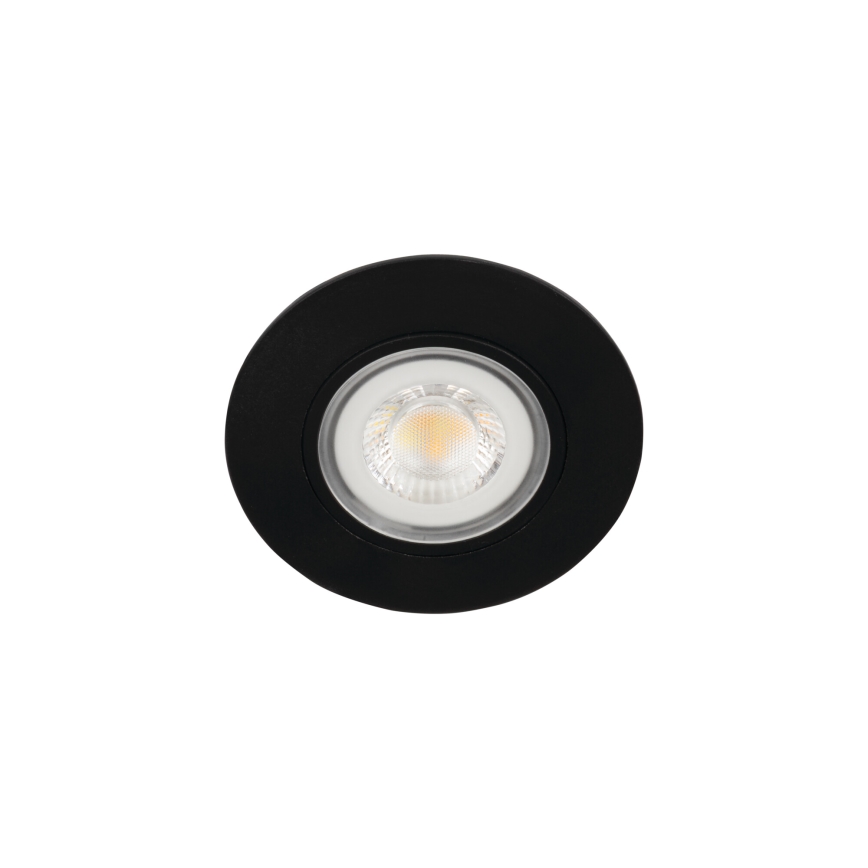 Upotettava LED-kattovalaisin FIZU LED/4W/230V 3000/4000/6500K musta