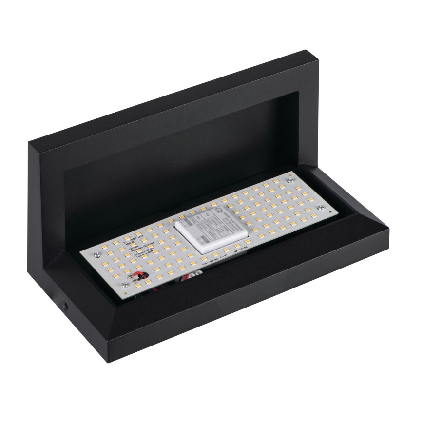 LED-ulko-seinävalaisin LERTO LED/12W/230V IP54 musta