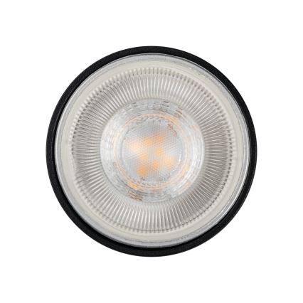 ALTEAR-liukukiskoon asennettava spottivalaisin 2xGU10/10W/230V 1 m musta