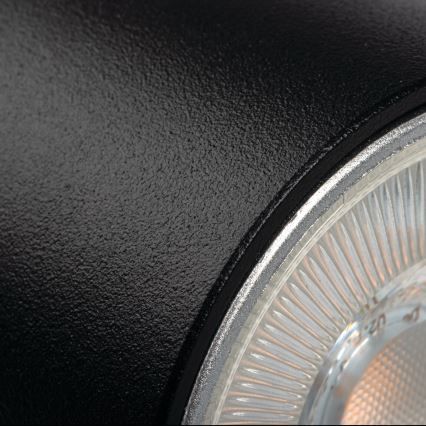 ALTEAR-kiskovalaisin 4x GU10, 10 W/230 V, 1,5 m, musta