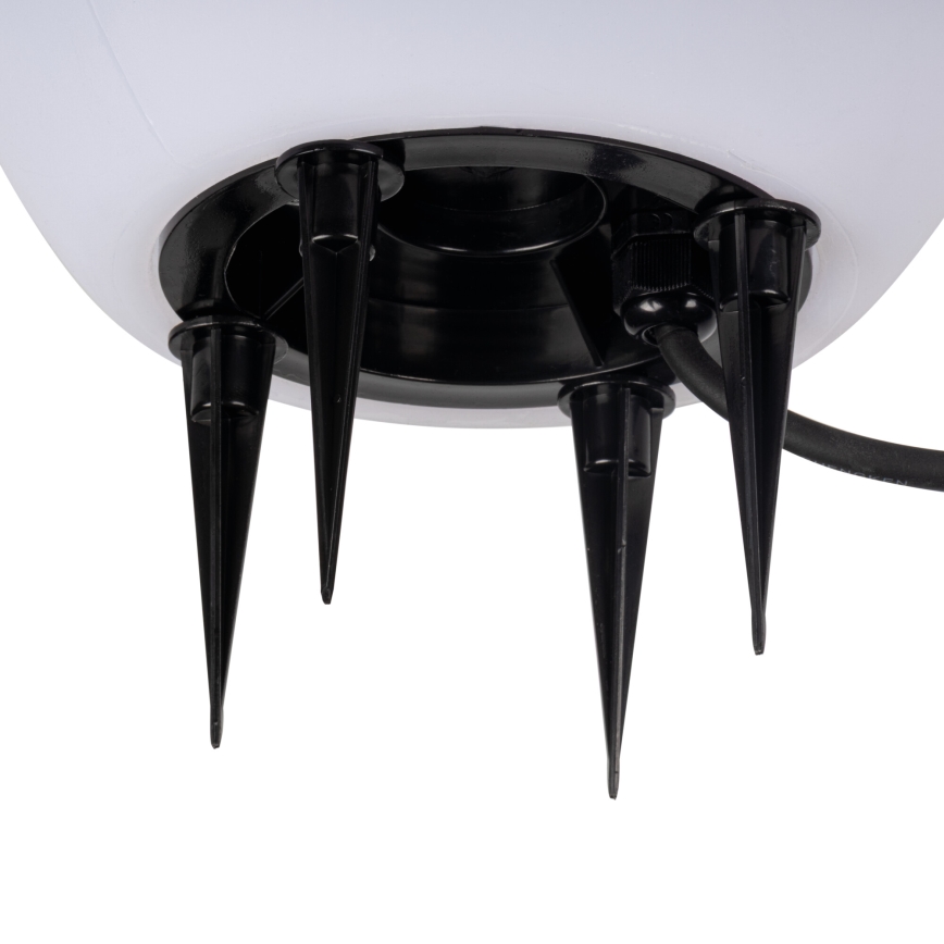 Ulkovalaisin STONO 1xE27/20W/230V, Ø 40 cm, IP65, valkoinen