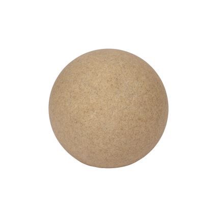 Ulkovalaisin STONO 1xE27/20W/230V Ø 30 cm IP65 beige