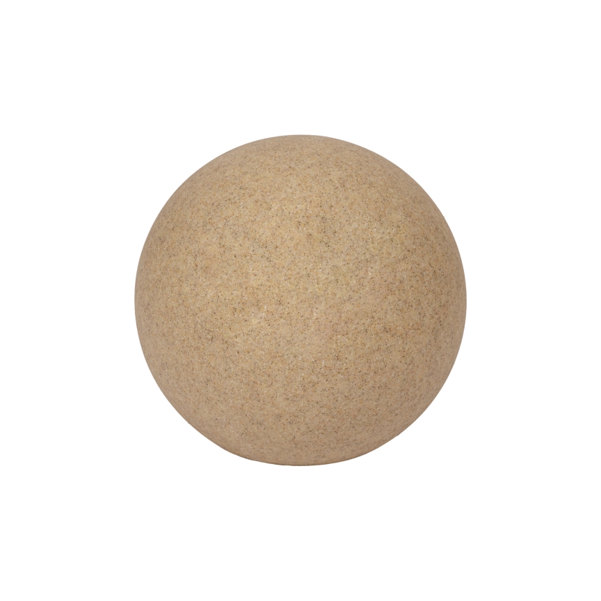 Ulkovalaisin STONO 1xE27/20W/230V Ø 30 cm IP65 beige