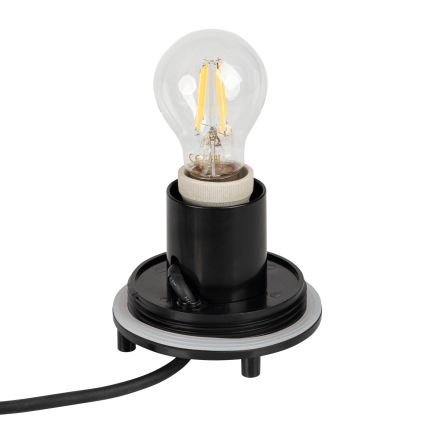Ulkovalaisin STONO 1xE27/20W/230V Ø 30 cm IP65 beige