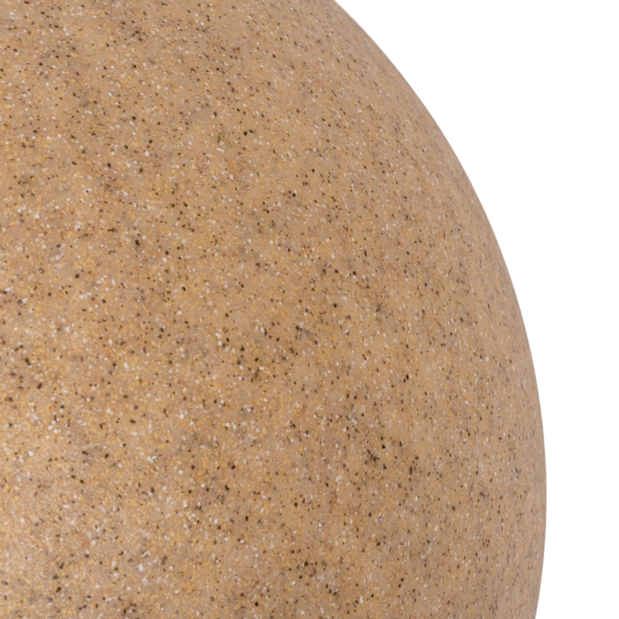 Ulkovalaisin STONO 1x E27/20W/230V, halkaisija 40 cm, IP65, beige
