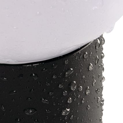Ulkokohdevalaisin STONO 1xE27/15W/230V IP65 antrasiitti