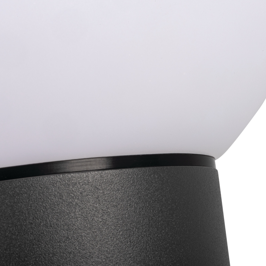 Ulkokohdevalaisin STONO 1xE27/15W/230V IP65 antrasiitti