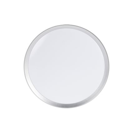 Himmennettävä LED-kattovalaisin LIXAN LED/47W/230V 3000-6500K Ø 38,6 cm valkoinen/hopea + kaukosäädin