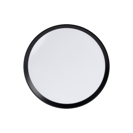 Himmennettävä LED-kattovalaisin LIXAN LED/47W/230V 3000–6500K Ø 38,6 cm valkoinen/musta + kaukosäädin