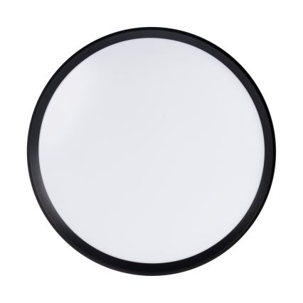 Himmennettävä LED-kattovalaisin LIXAN LED/65W/230V 3000-6500K Ø 48,6 cm valkoinen/musta + kaukosäädin