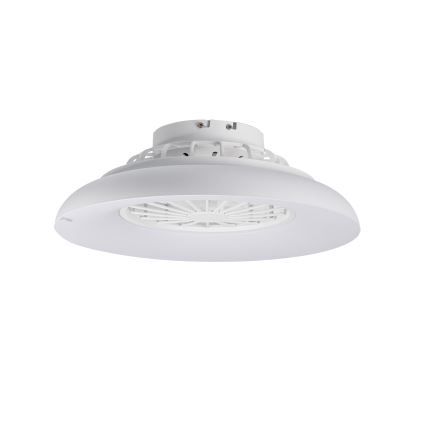 LED RGBW himmennettävä kattovalaisin tuulettimella PLAVE PAN LED/24W/230V 3000-6500K halkaisija 48,5 cm valkoinen + kaukosäädin