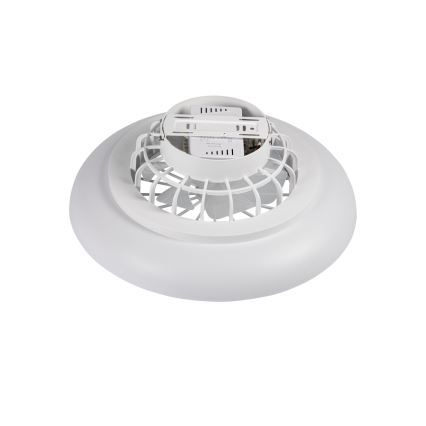 LED RGBW himmennettävä kattovalaisin tuulettimella PLAVE PAN LED/24W/230V 3000-6500K halkaisija 48,5 cm valkoinen + kaukosäädin