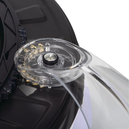 LED-himmennettävä kattovalaisin tuulettimella PLAVE, 36 W/230 V, 3000–6500 K, hopea/valkoinen + kaukosäädin