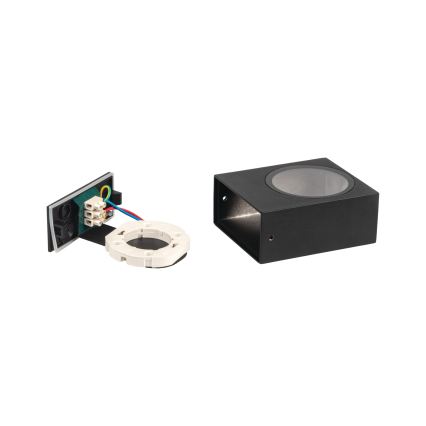 LEGINO-ulkovalaisin 1xGX53/11W/230V 50 cm IP65 antrasiitti