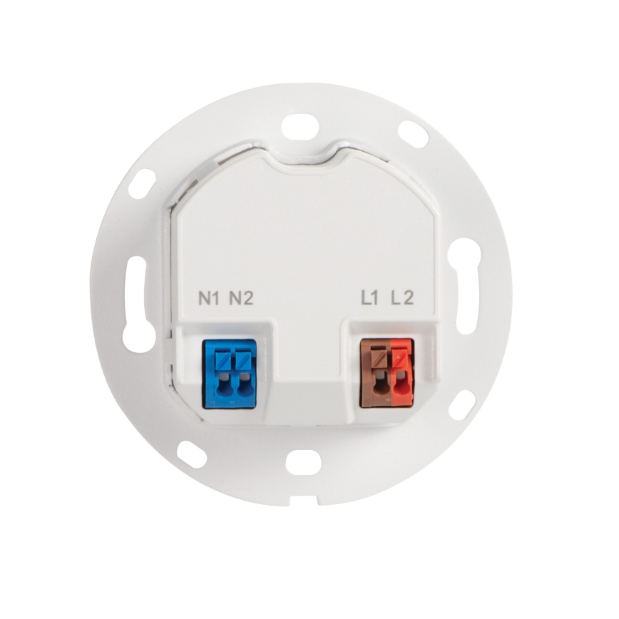 LED porrasvalaisin liiketunnistimella ja hämäräkytkimellä MAGNIK LED/1,7W/230V 2700/3300/3900/4600/5700K musta pyöreä
