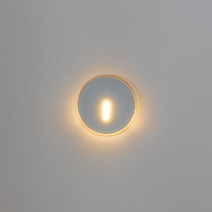 LED-porrasvalaisin MAGNIK LED/1,7W/230V 2700/3300/3900/4600/5700K valkoinen, pyöreä