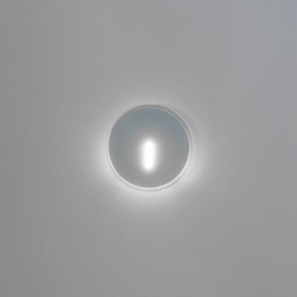 LED-porrasvalaisin MAGNIK LED/1,7W/230V 2700/3300/3900/4600/5700K valkoinen, pyöreä
