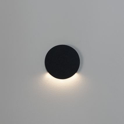 LED-porrasvalaisin MAGNIK LED/1,7W/230V 2700/3300/3900/4600/5700K musta pyöreä