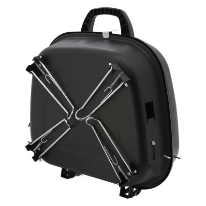 Kannettava hiiligrilli musta