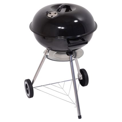 Kannettava hiiligrilli musta