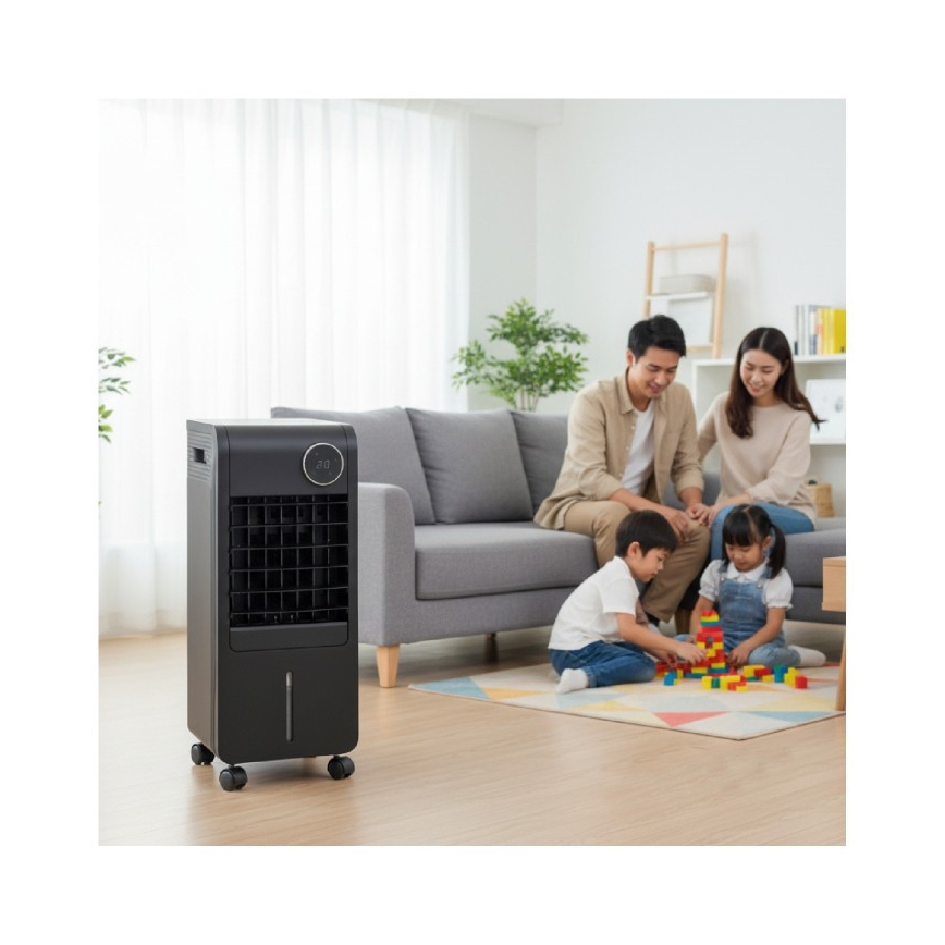 Kannettava ilmanjäähdytin VIENTO COOL-R 65W/230V musta + kaukosäädin