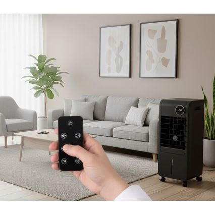 Kannettava ilmanjäähdytin VIENTO COOL-R 65W/230V musta + kaukosäädin