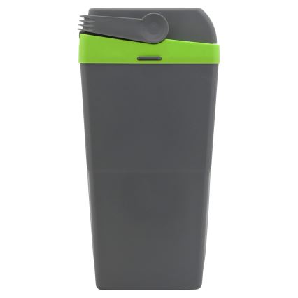 Kannettava jäähdytyslaatikko 22 l 55W/12V/230V harmaa/vihreä