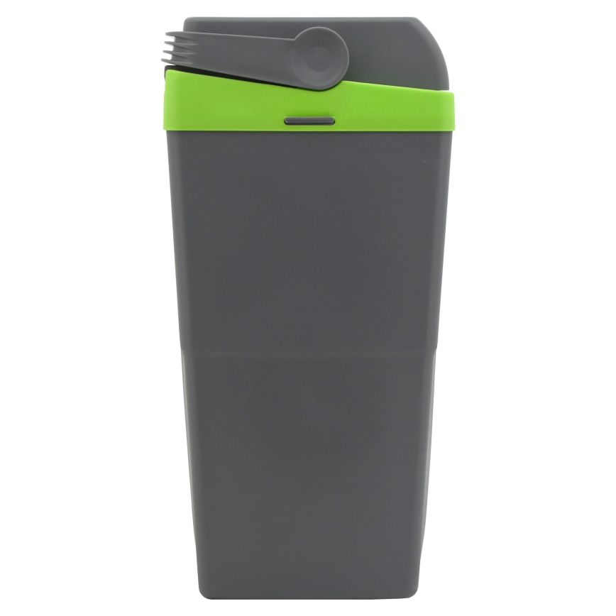 Kannettava jäähdytyslaatikko 22 l 55W/12V/230V harmaa/vihreä