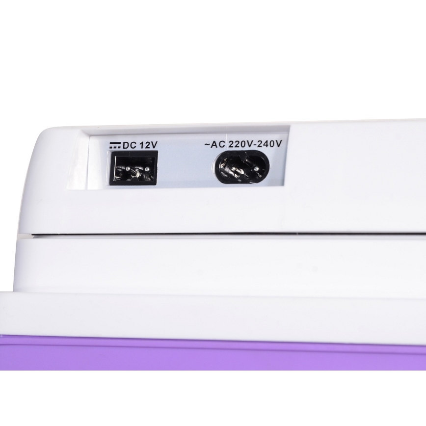 Kannettava kylmälaukku autoon 23 l 55W/12V/230V violetti/valkoinen