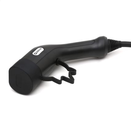 Matkakäyttöön tarkoitettu kannettava latausasema sähköautoille (EV/PHEV) AC Type 2 -liittimellä 32 A / 400 V, 22 kW, IP55, 5 m + 230 V 3,7 kW -adapteri + kotelo
