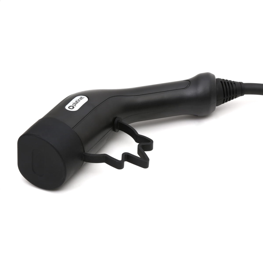 Matkakäyttöön tarkoitettu kannettava latausasema sähköautoille (EV/PHEV) AC Type 2 -liittimellä 32 A / 400 V, 22 kW, IP55, 5 m + 230 V 3,7 kW -adapteri + kotelo