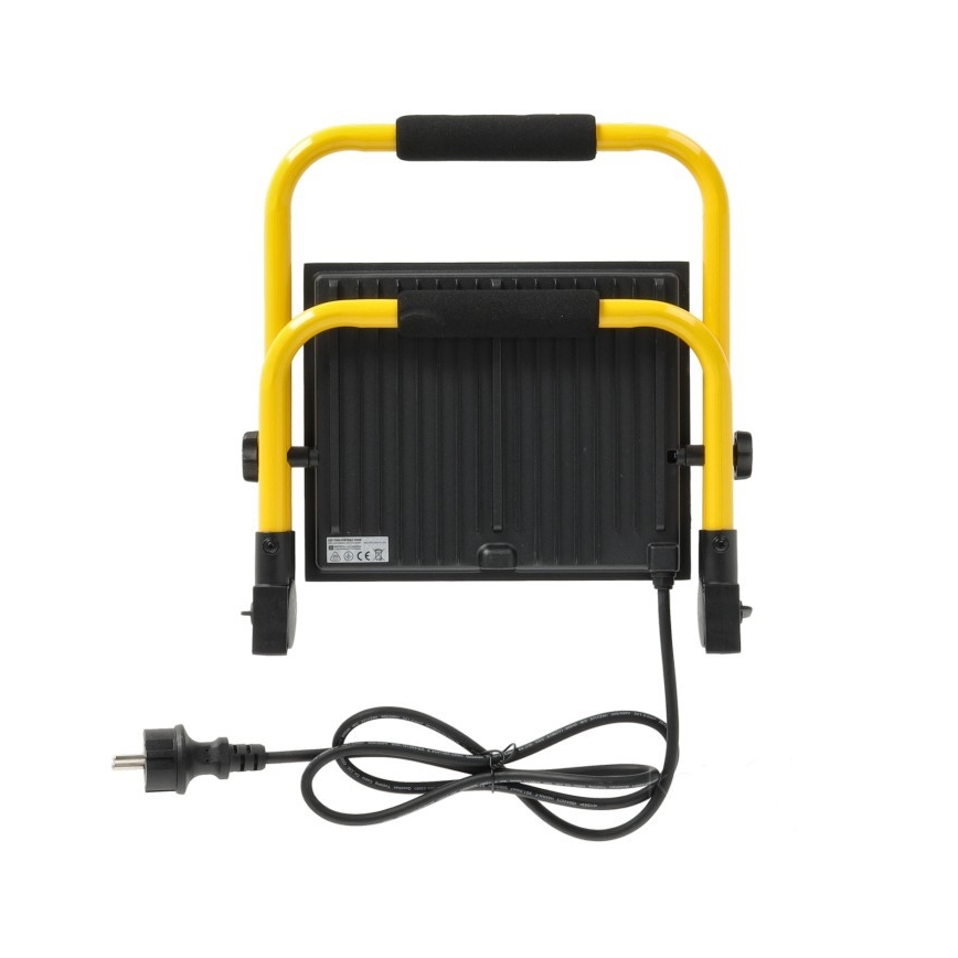 Kannettava LED-valonheitin TIGRA LED/100W/4000K IP54 musta/keltainen